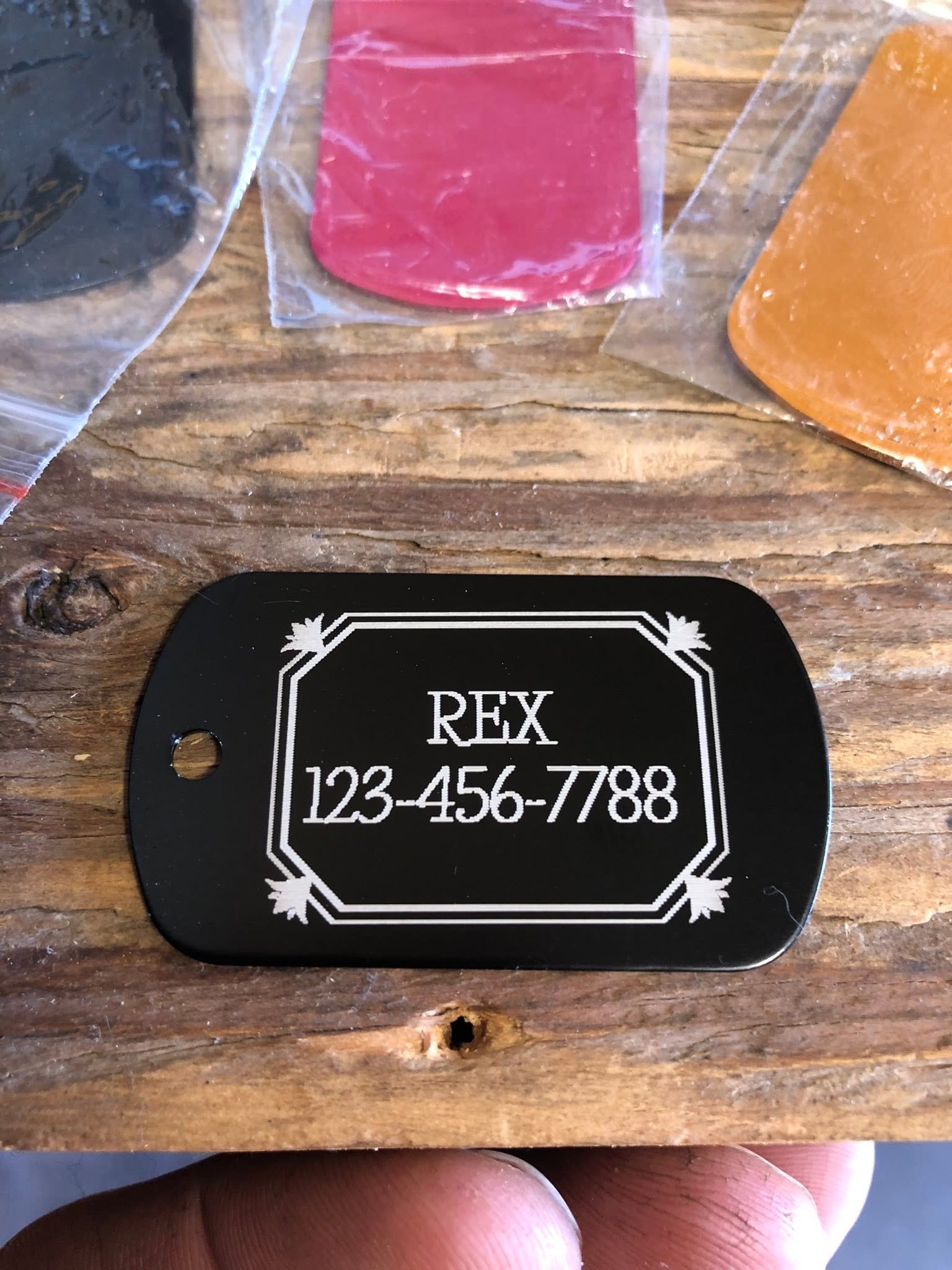 Rex — Custom Dog Tag