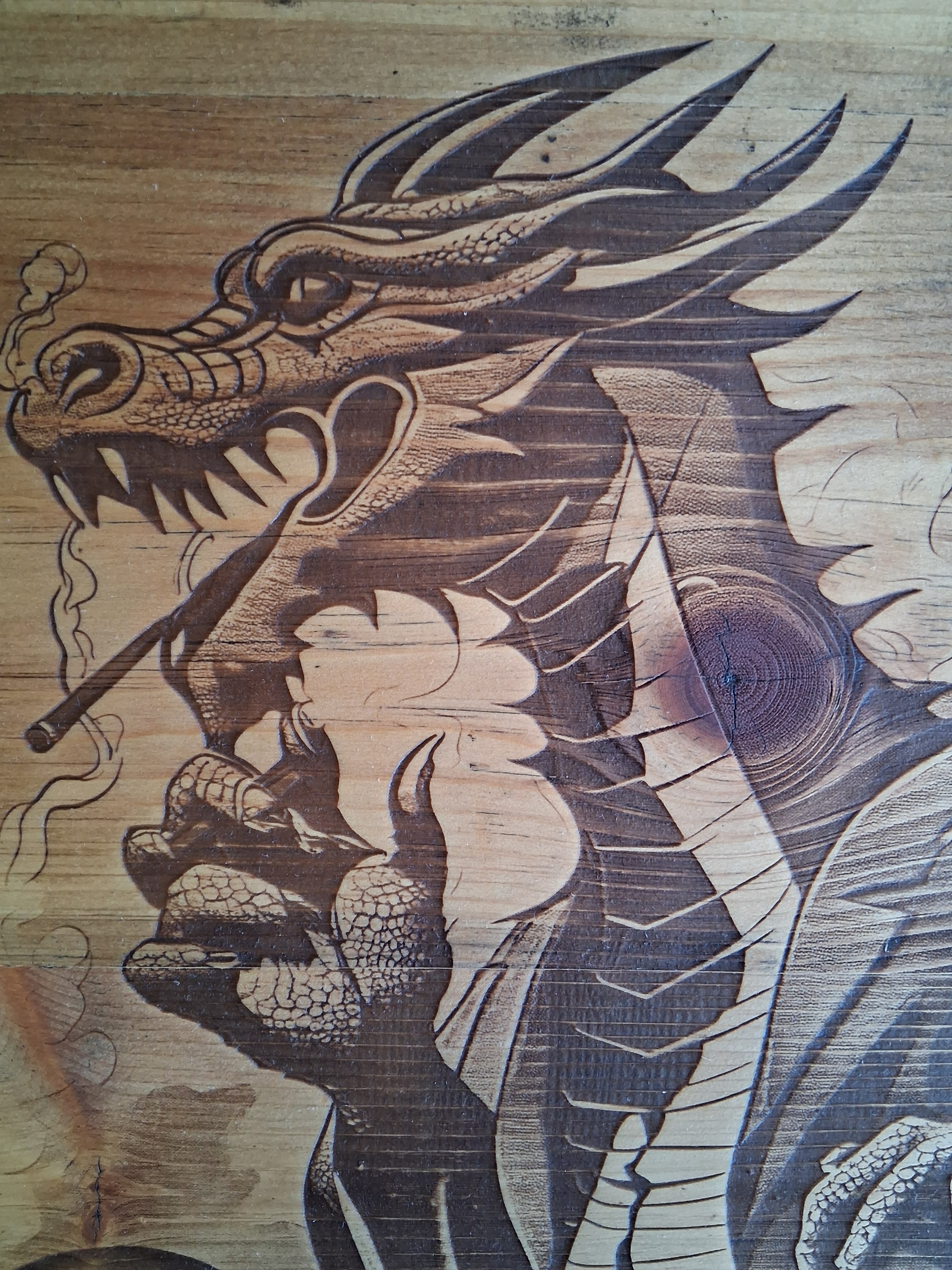 Dragon Warrior — Detail Shot 1