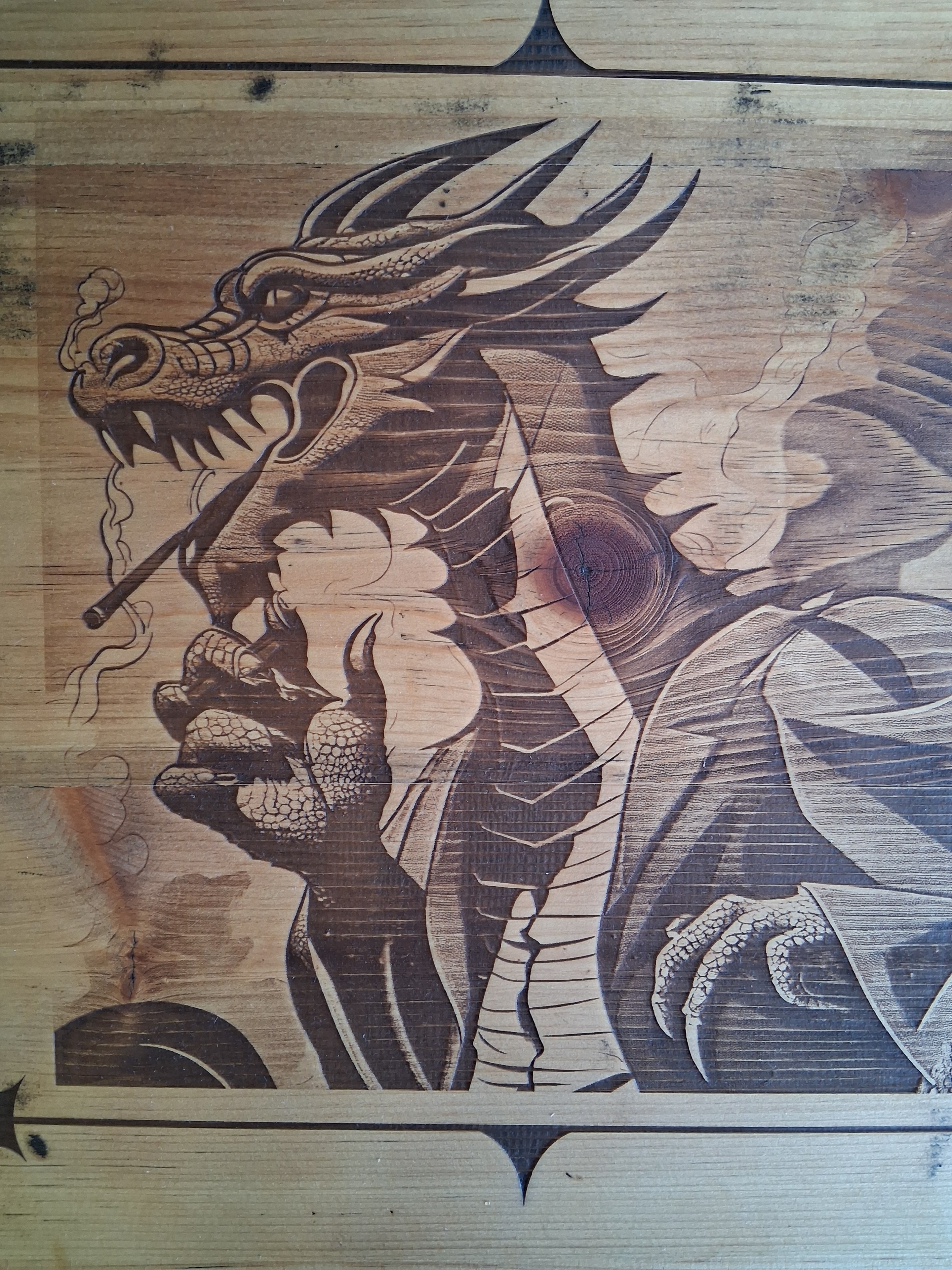Dragon Warrior — Detail Shot 2